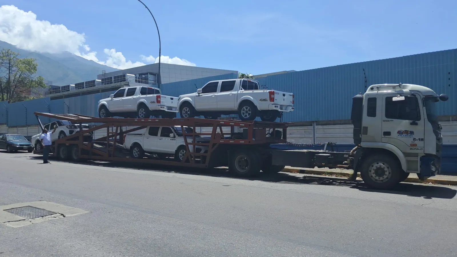 Traslado de unidades de la flota